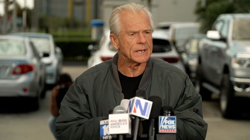 Peter Navarro begins serving prison sentence after historic contempt prosecution