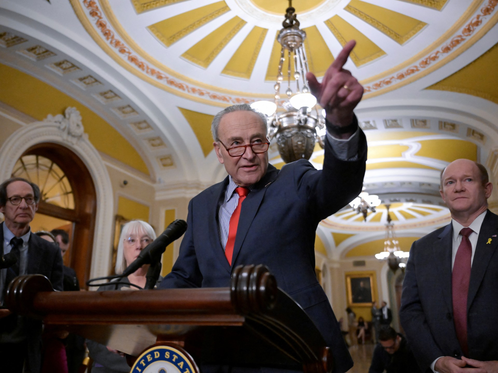 US Senate leader Chuck Schumer calls for new Israel elections amid Gaza war | Israel War on Gaza News