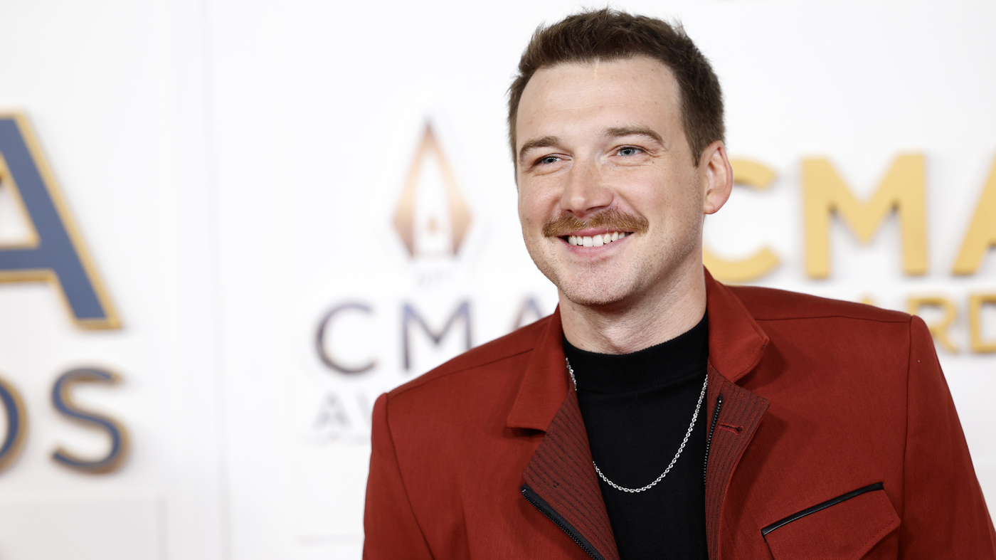 Morgan Wallen arrested for throwing chair from rooftop bar in Nashville : NPR