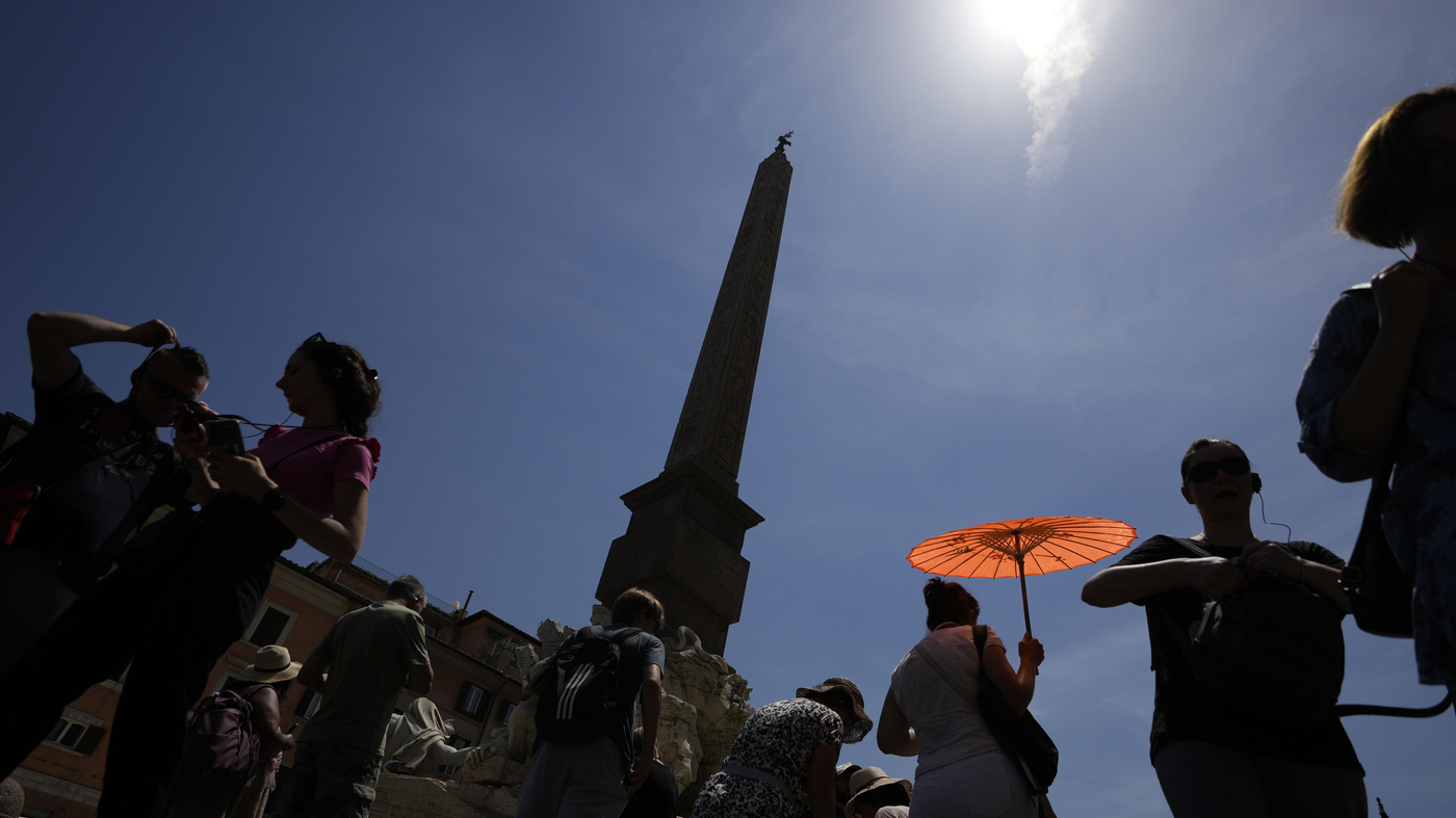 Climate change means deadly heat for Europe : NPR