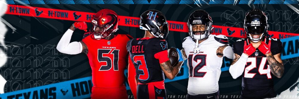 Houston Texans 2024 uniforms