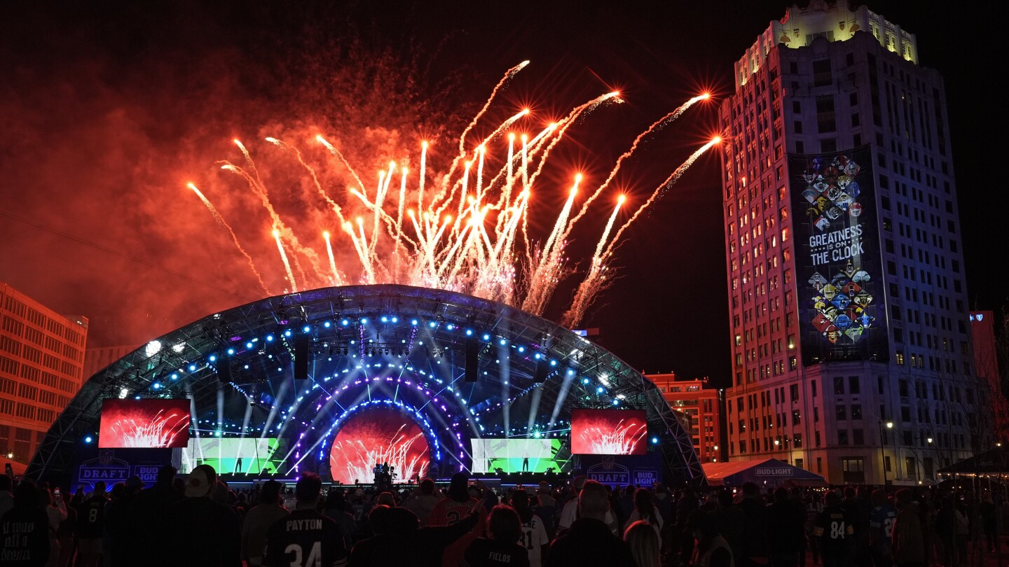 2024 NFL Draft beats attendance record with 700,000 fans in Detroit