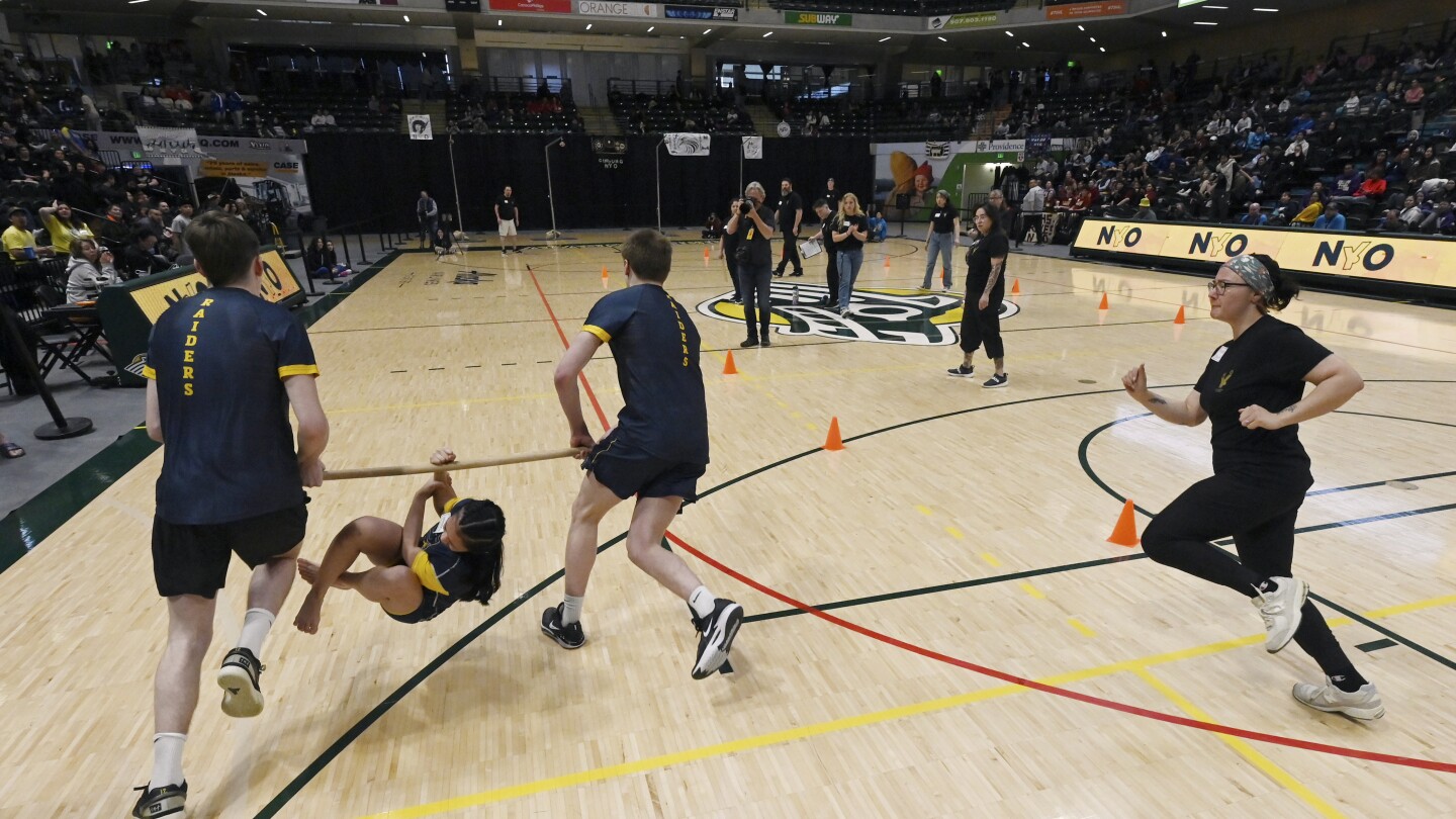 Alaska's Indigenous teens emulate ancestors' Arctic survival skills at the Native Youth Olympics