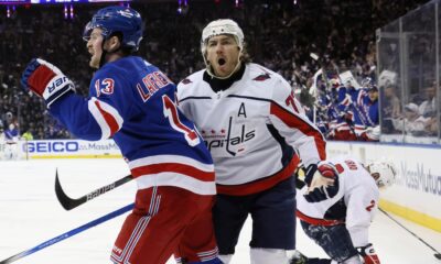 Capitals lose to Rangers in physical Game 1 of Stanley Cup playoffs