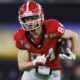 Chargers trade up, select Georgia wide receiver Ladd McConkey with No. 34 pick in 2024 NFL Draft