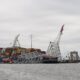 First cargo ship passes through newly opened channel in Baltimore