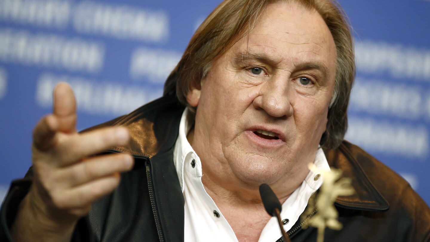 French media: Police summon actor Gérard Depardieu for questioning about sexual assault allegations