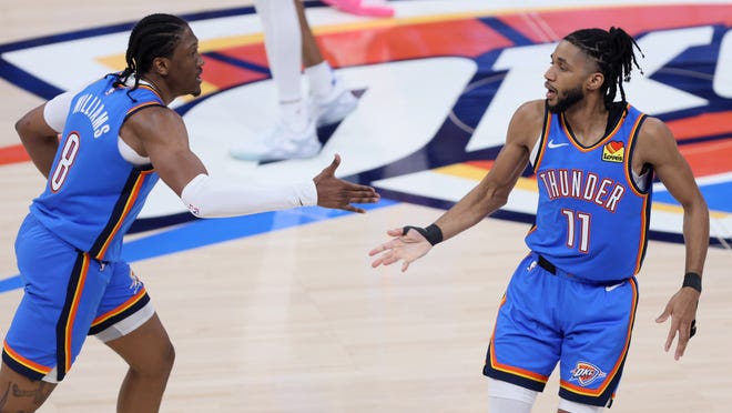 OKC takes 2-0 series lead in NBA playoffs