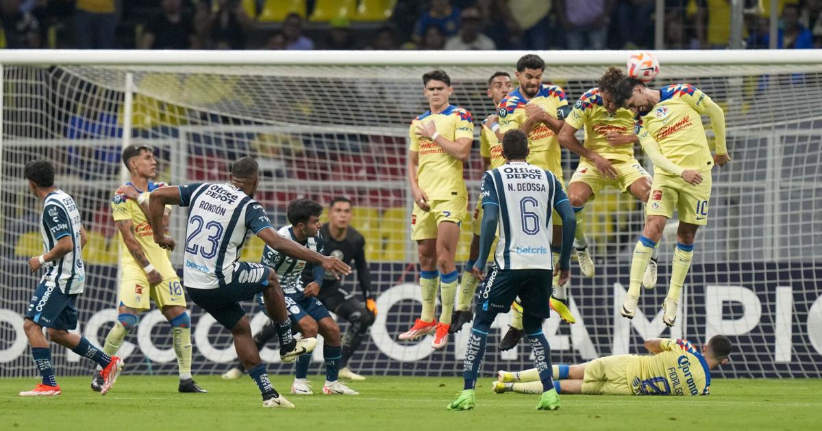 Pachuca rescata empate ante América en ida de semifinales de la Copa de Campeones de CONCACAF | Deportes