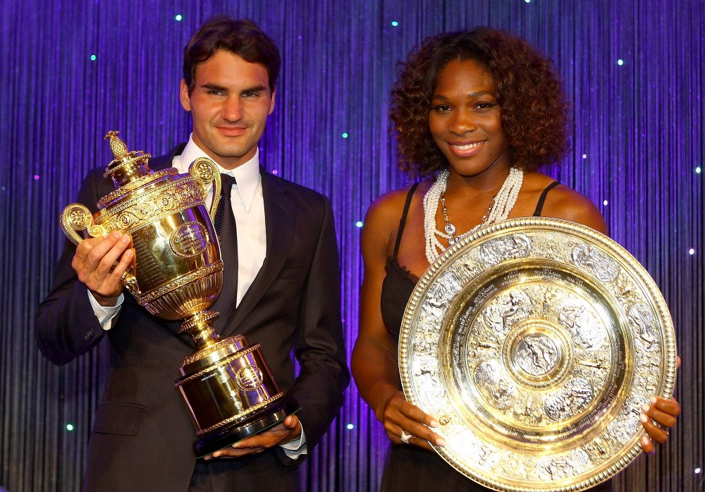 Wimbledon Winners Party 2009, Serena Williams Roger Federer