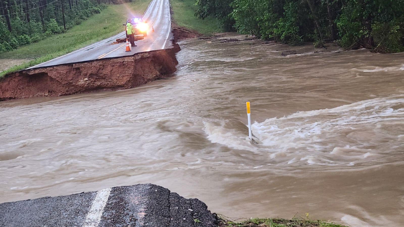 Houston Weather Brings Flooding, Heavy Rain