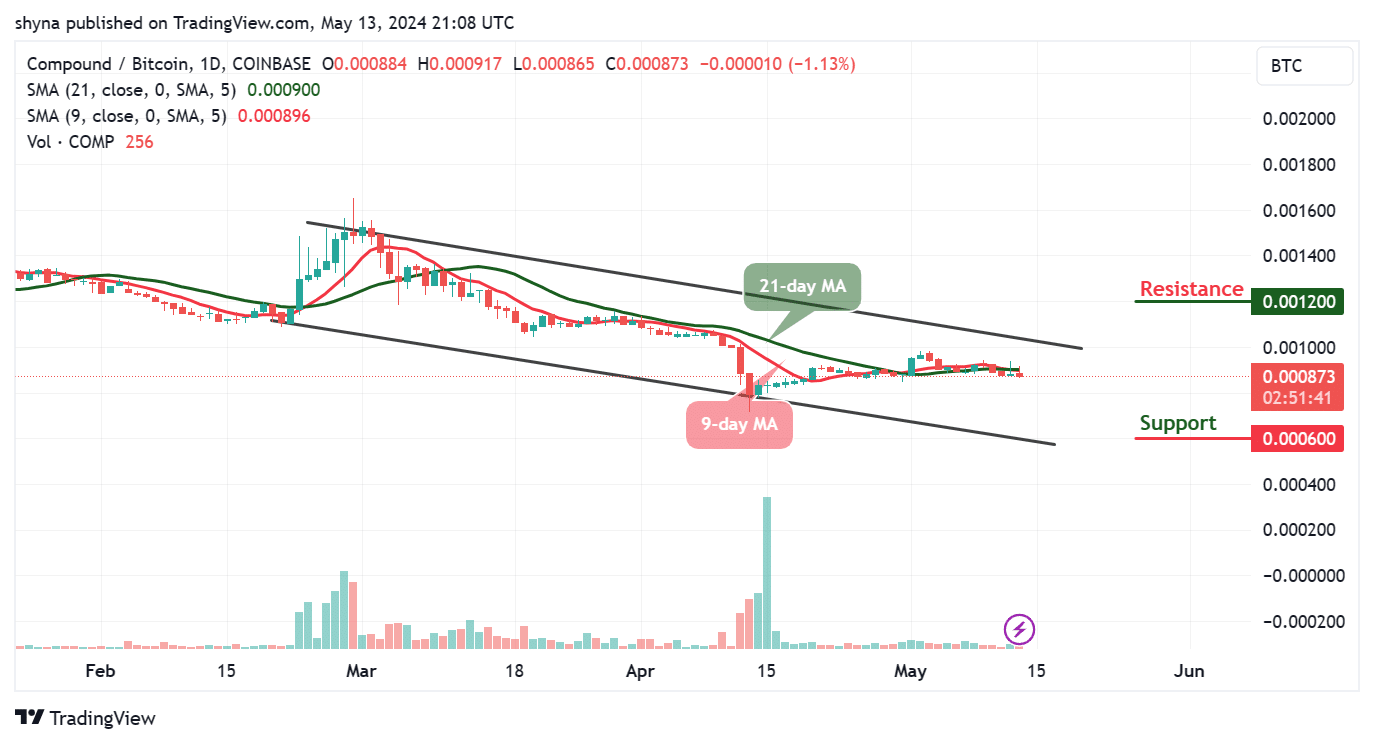 Compound Price Prediction for Today, May 14 – COMP Technical Analysis