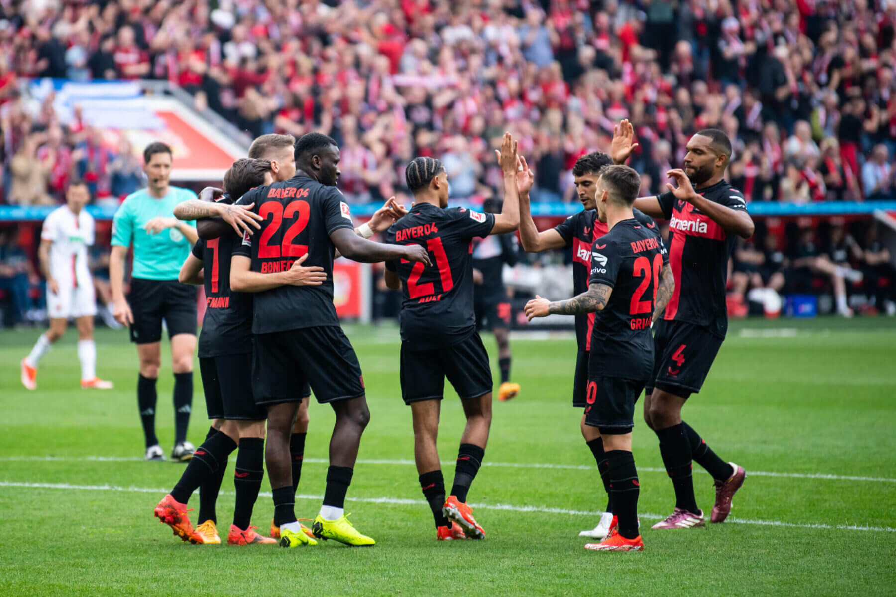 Bayer Leverkusen become first team to go through entire Bundesliga season undefeated