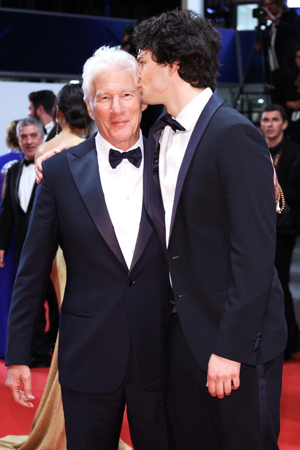 Richard Gere Makes Rare Appearance With Eldest Son Homer on Cannes Red Carpet