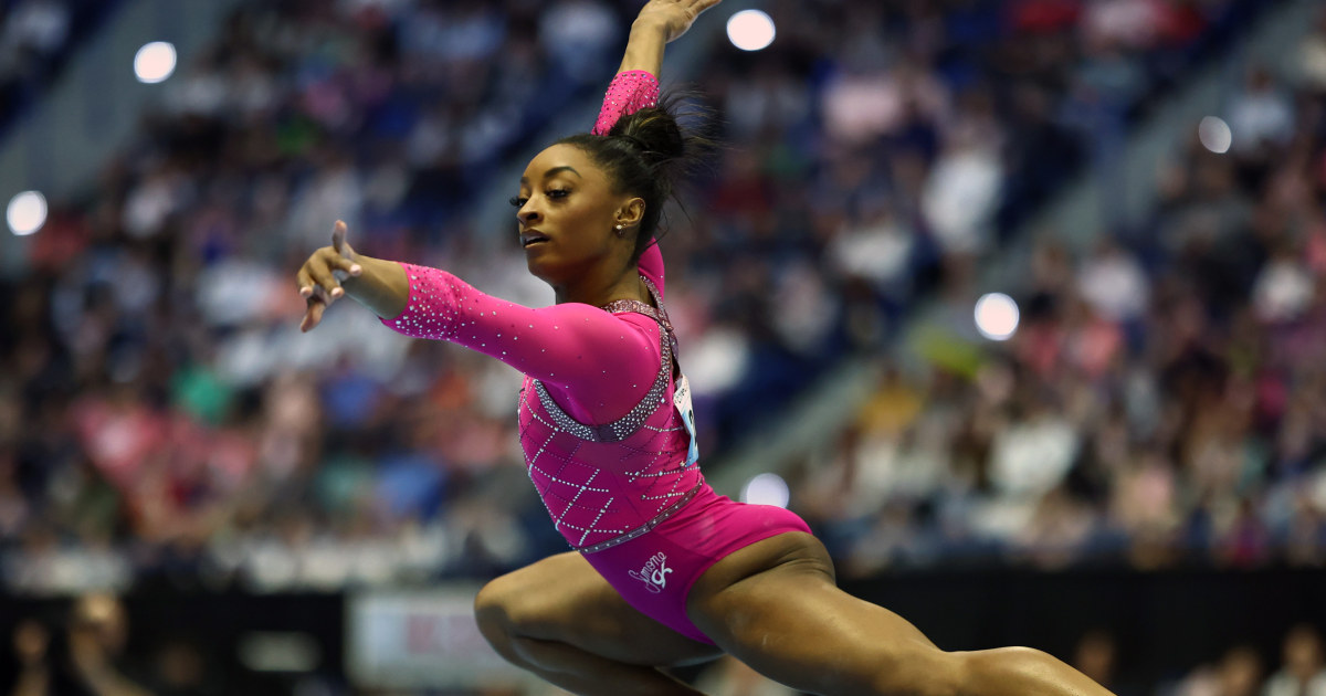 Simone Biles wins Core Hydration Classic; Gabby Douglas withdraws