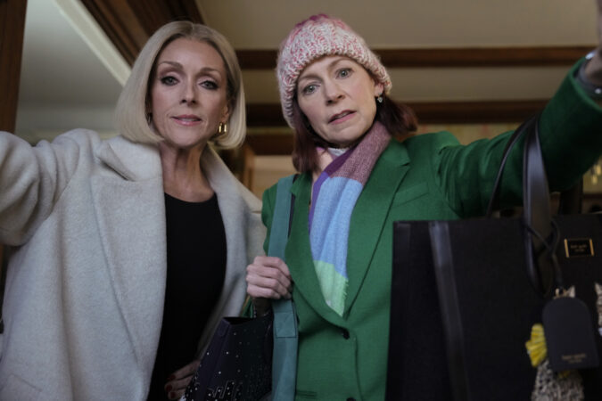 Elsbeth CBS Episode 2 2024 Jane Krakowski and Carrie Preston HR