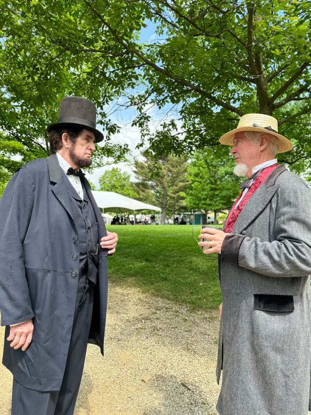 During Burton Century Village's Civil War Encampment event this weekend,...