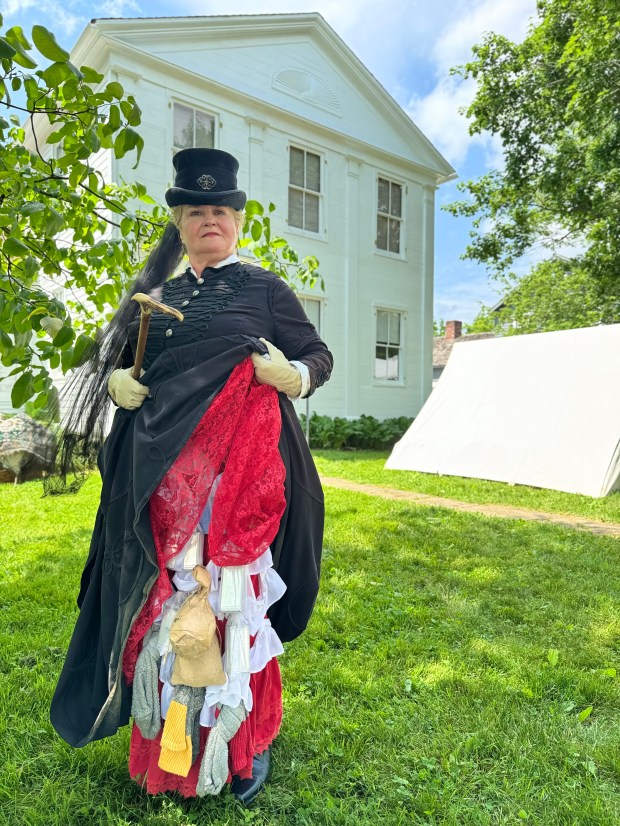 During Burton Century Village's Civil War Encampment event this weekend,...