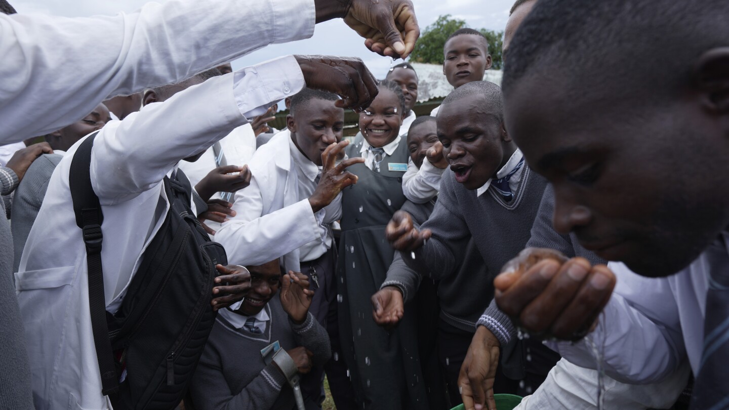 As Zambia schools take on climate change, one teen is spreading the word in sign language