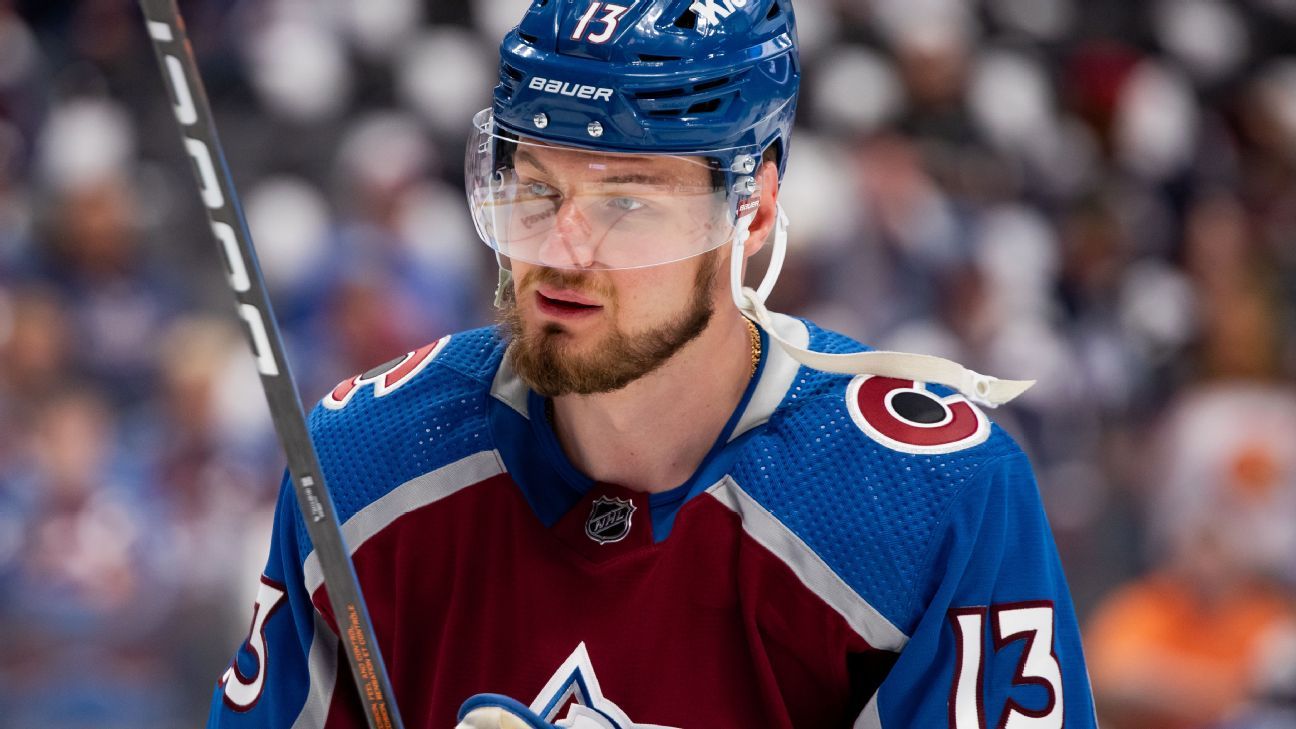 Avalanche's Valeri Nichushkin suspended at least six months