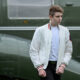 FILE PHOTO: Barron Trump walks to the White House from Marine One in Washington, U.S. August 16, 2020. Photo by Erin Scott...