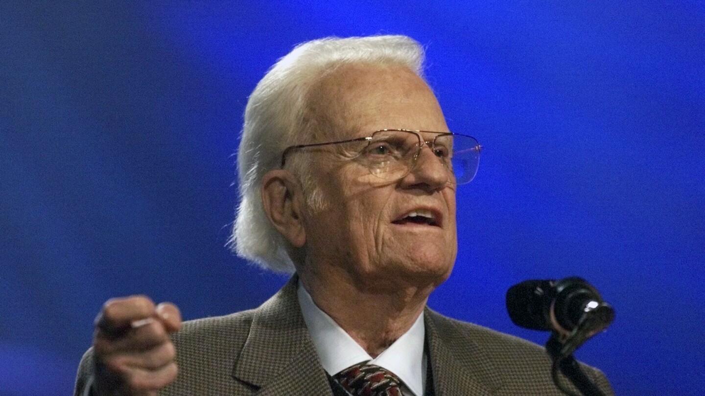 Billy Graham statue for U.S. Capitol to be unveiled next week