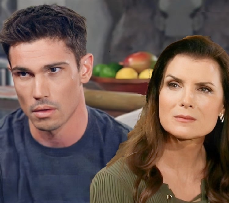 Bold and the Beautiful Spoilers: John Finnegan -Finn (Tanner Novlan) - Sheila Carter (Kimberlin Brown)