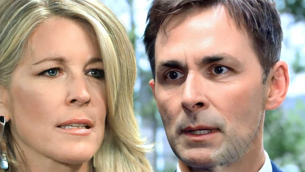 General Hospital: Carly Corinthos (Laura Wright) - Valentin Cassadine (James Patrick Stuart)