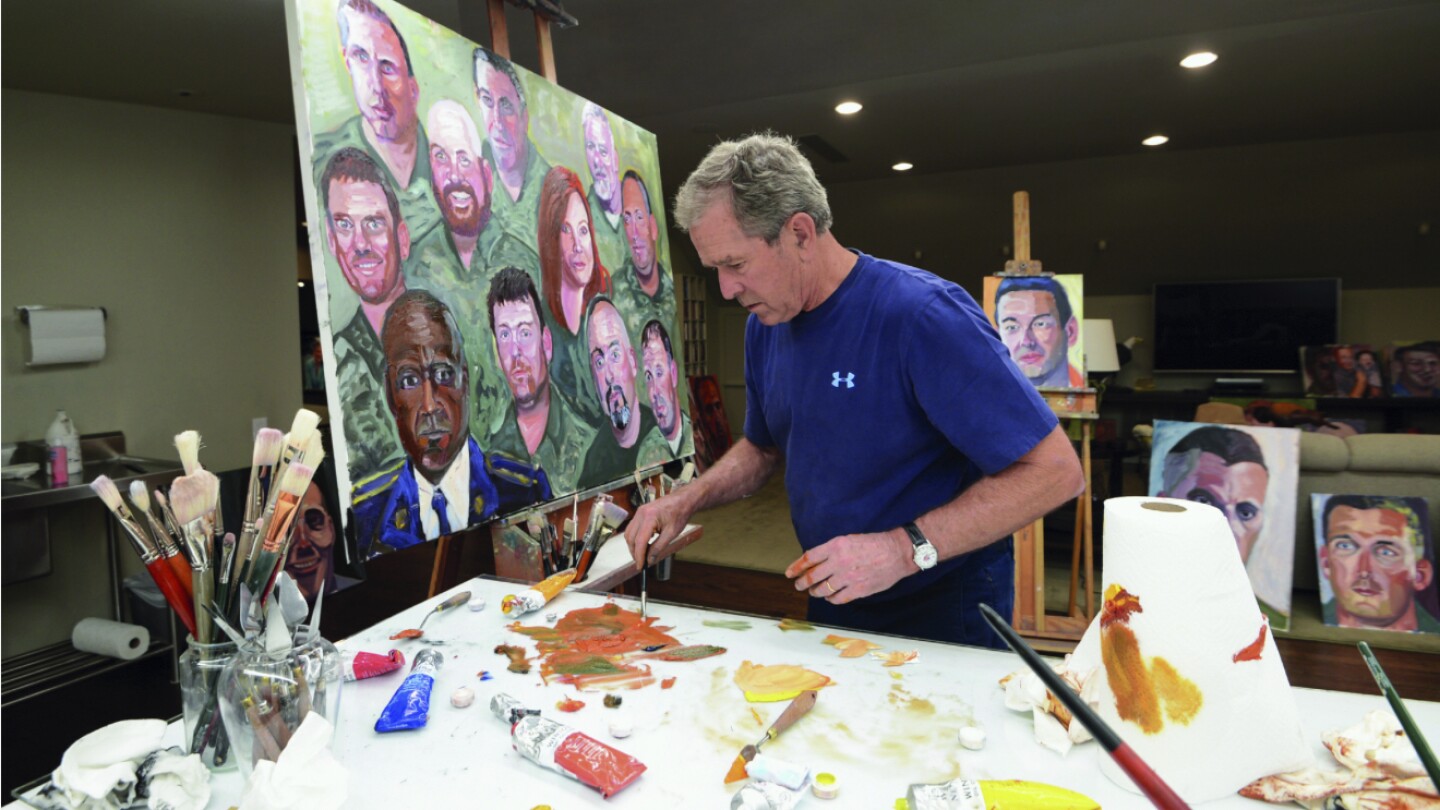 George W. Bush's portraits of veterans are heading to Disney World