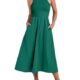 ANRABESS Women’s Racerback Midi Dress