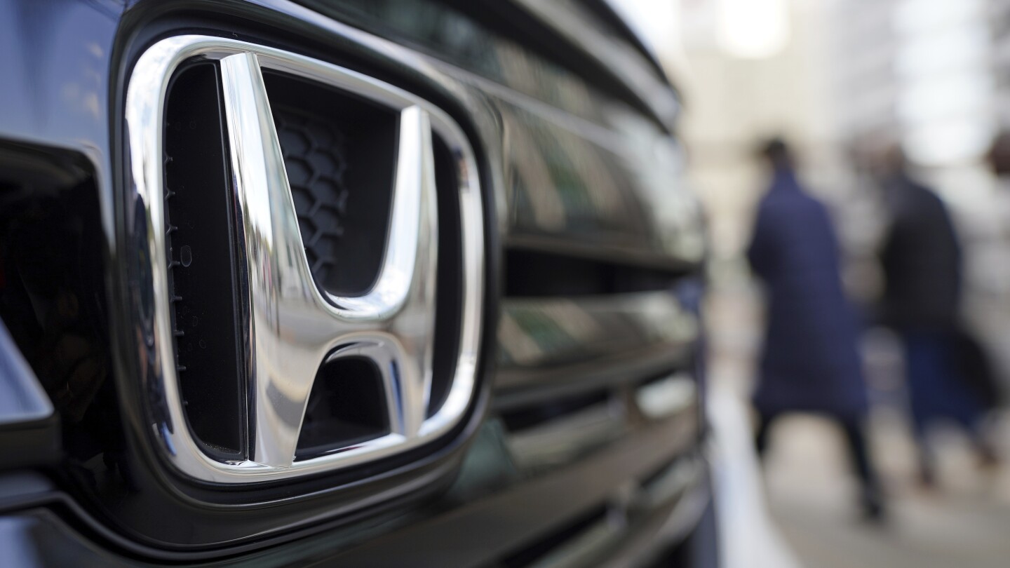 Japanese automaker Honda reports booming profit on sales growth, weak yen