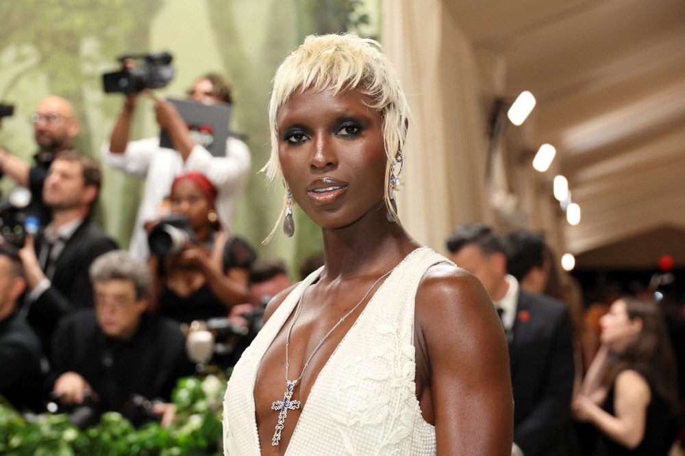 Jodie Turner Smith is a blondie on the red carpet as she avoids Lupita N'yongo