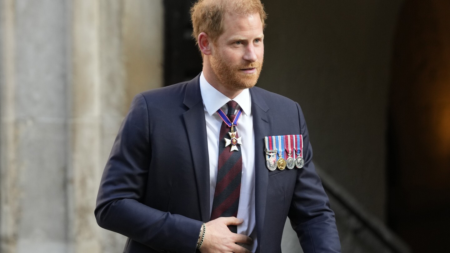 London judge rejects Prince Harry's bid to add allegations against Rupert Murdoch in tabloid lawsuit