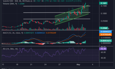 $MICHI/USD - RAY - DEXTOOLS.IO Chart Image