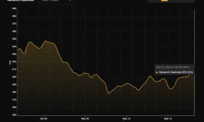 Bitcoin Network Hashrate.