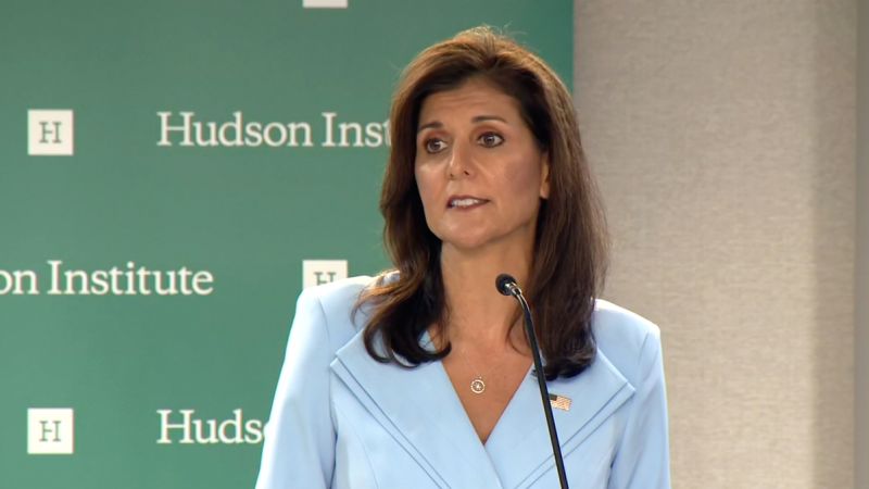 Nikki Haley says she’s voting for Trump in November