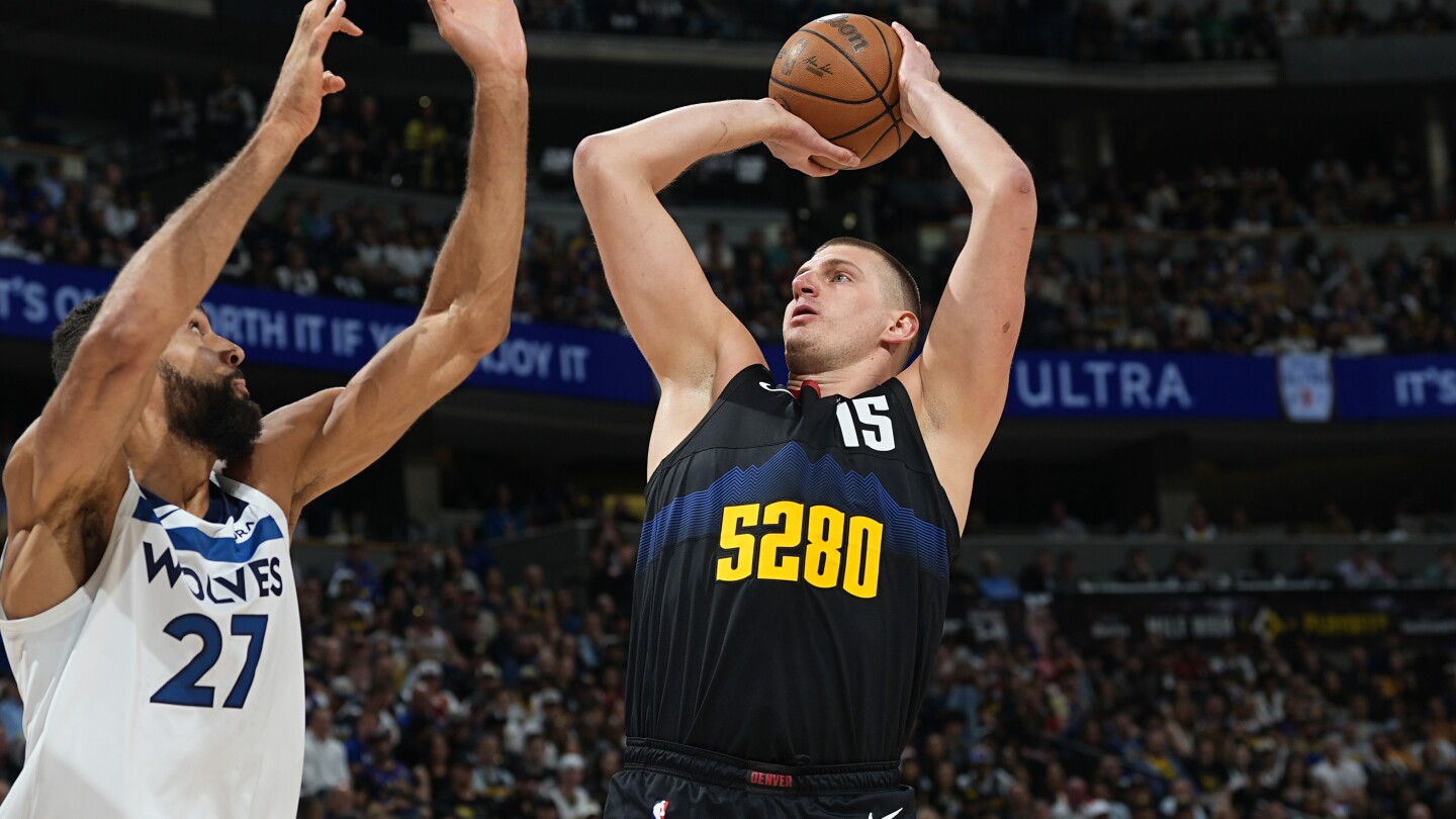 Nuggets vs. Timberwolves: Jokic scores 40, Nuggets shut down Edwards