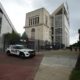 OSU Police cordoned off the scene after one person died falling from Ohio Stadium during the OSU graduation ceremony Sunday, May 5, 2024.