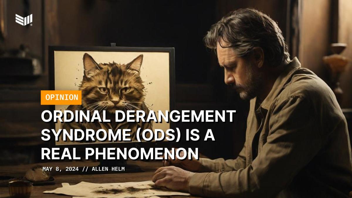 Ordinal Derangement Syndrome (ODS) Is a Real Phenomenon