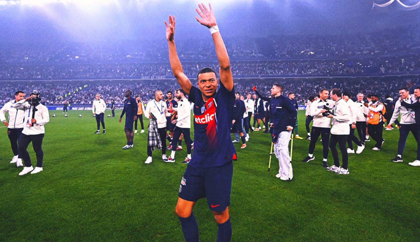 PSG wins the French Cup and the double in Kylian Mbappe's last game