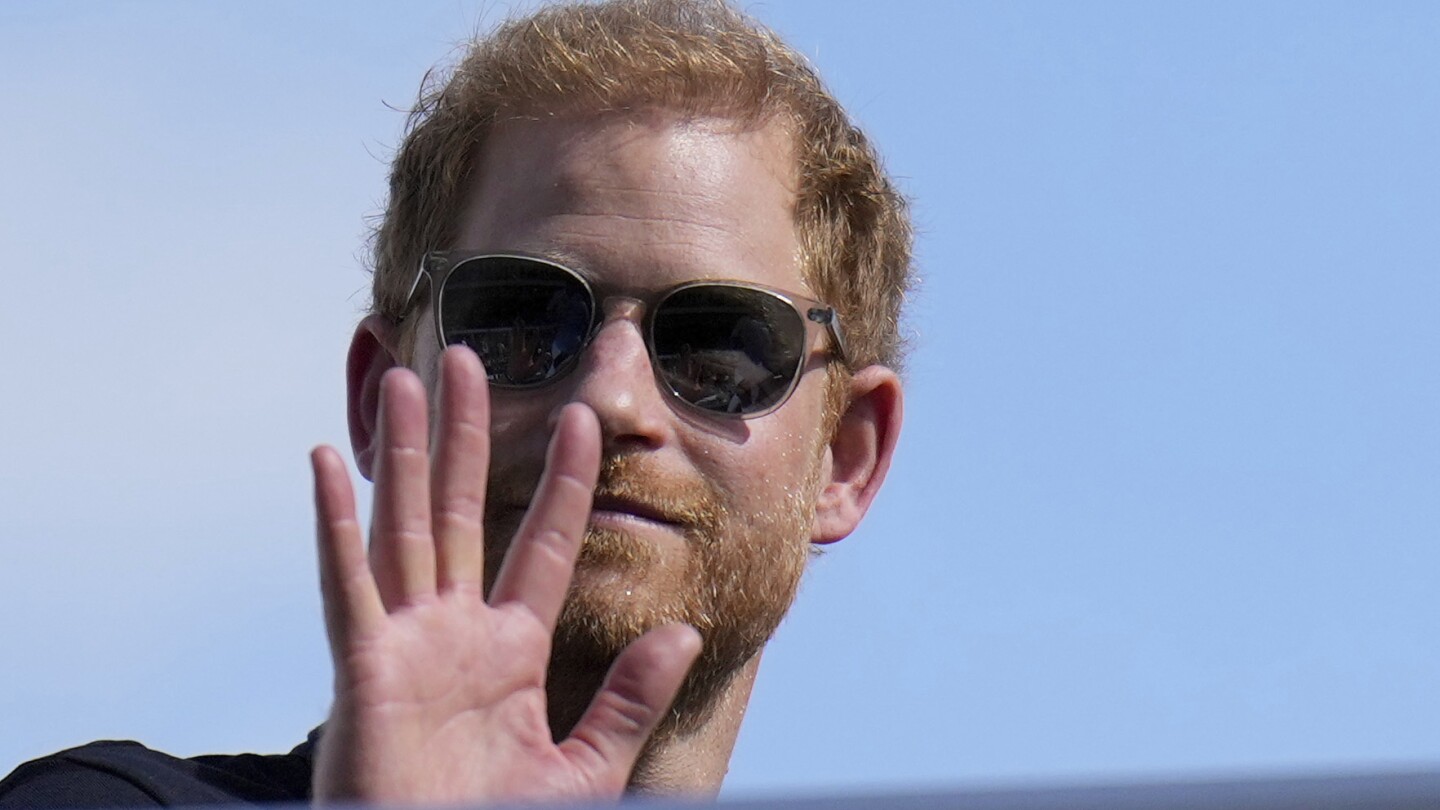 Prince Harry celebrates Invictus Games in London but won't see his father, King Charles III