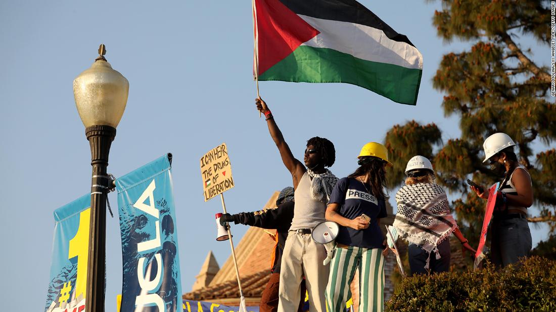 University protests amid Israel's war in Gaza take place on UCLA, Columbia campuses