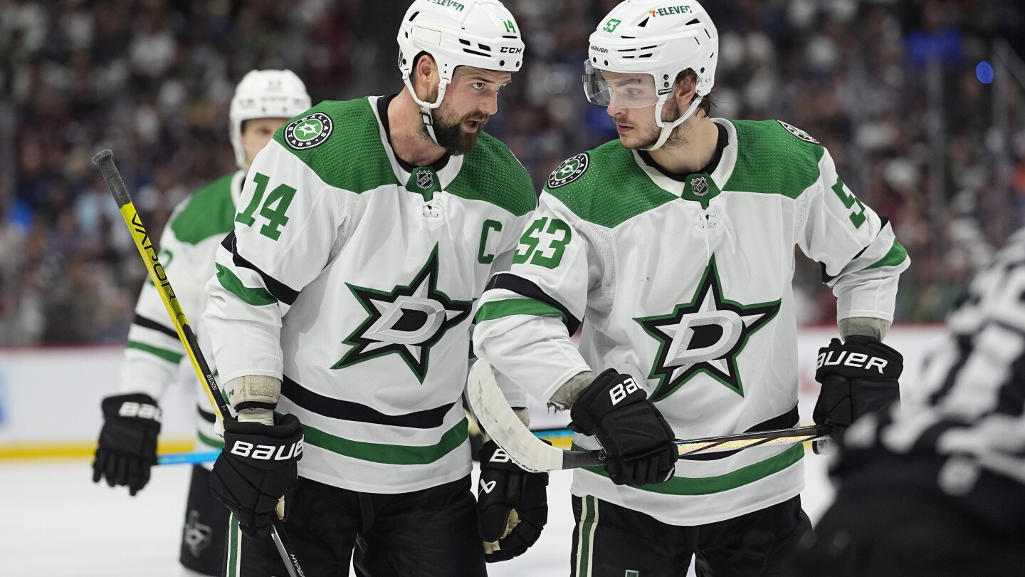 Wyatt Johnston scores twice as Stars push Avs to brink of elimination with 5-1 win in Game 4