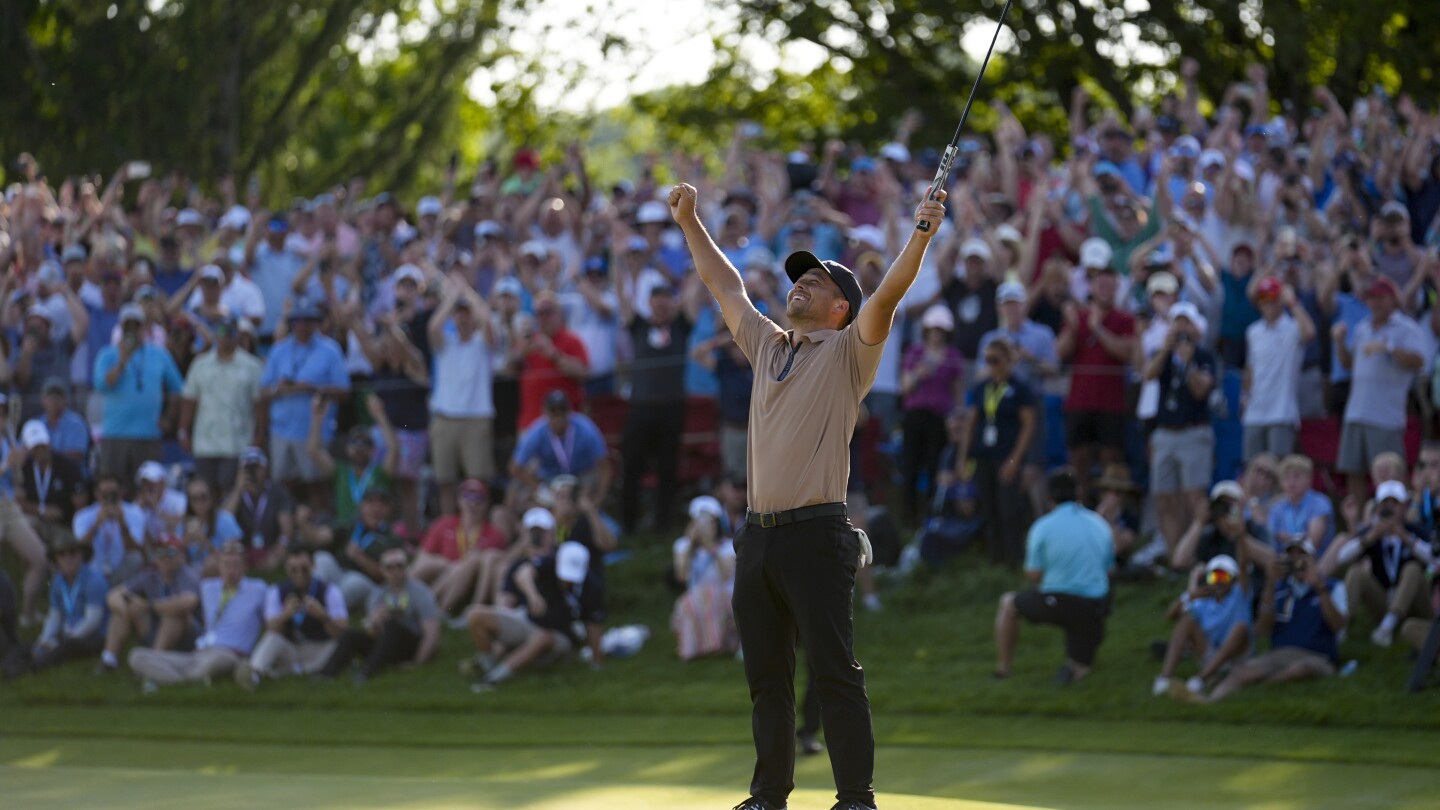 Xander Schauffele wins first major at PGA Championship in a thriller at Valhalla