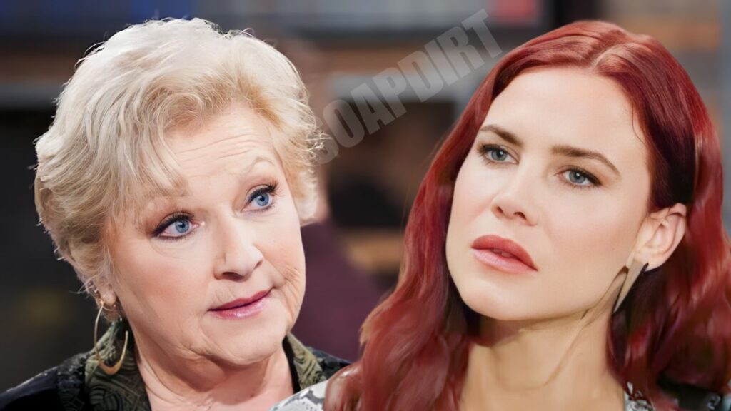 Young and the Restless Spoilers: Traci Abbott (Beth Maitland) - Sally Spectra (Courtney Hope)