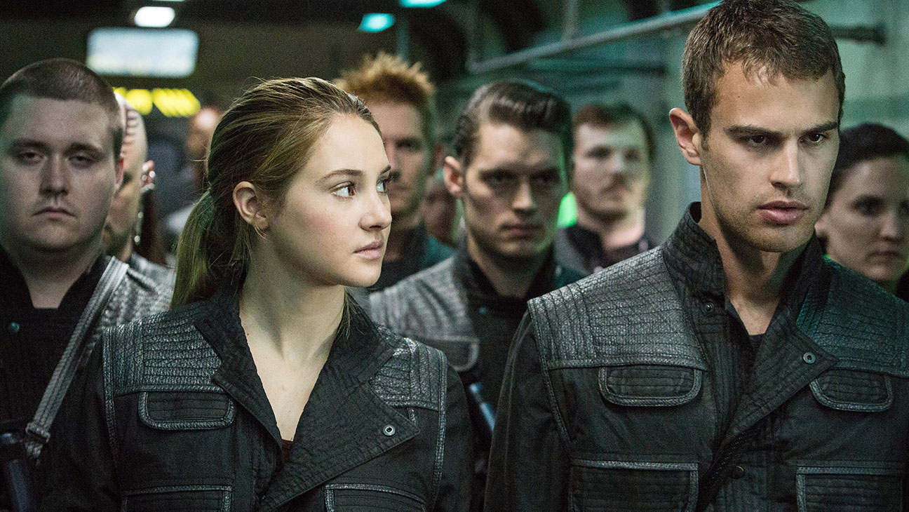 Shailene Woodley, Theo James in 'Divergent'