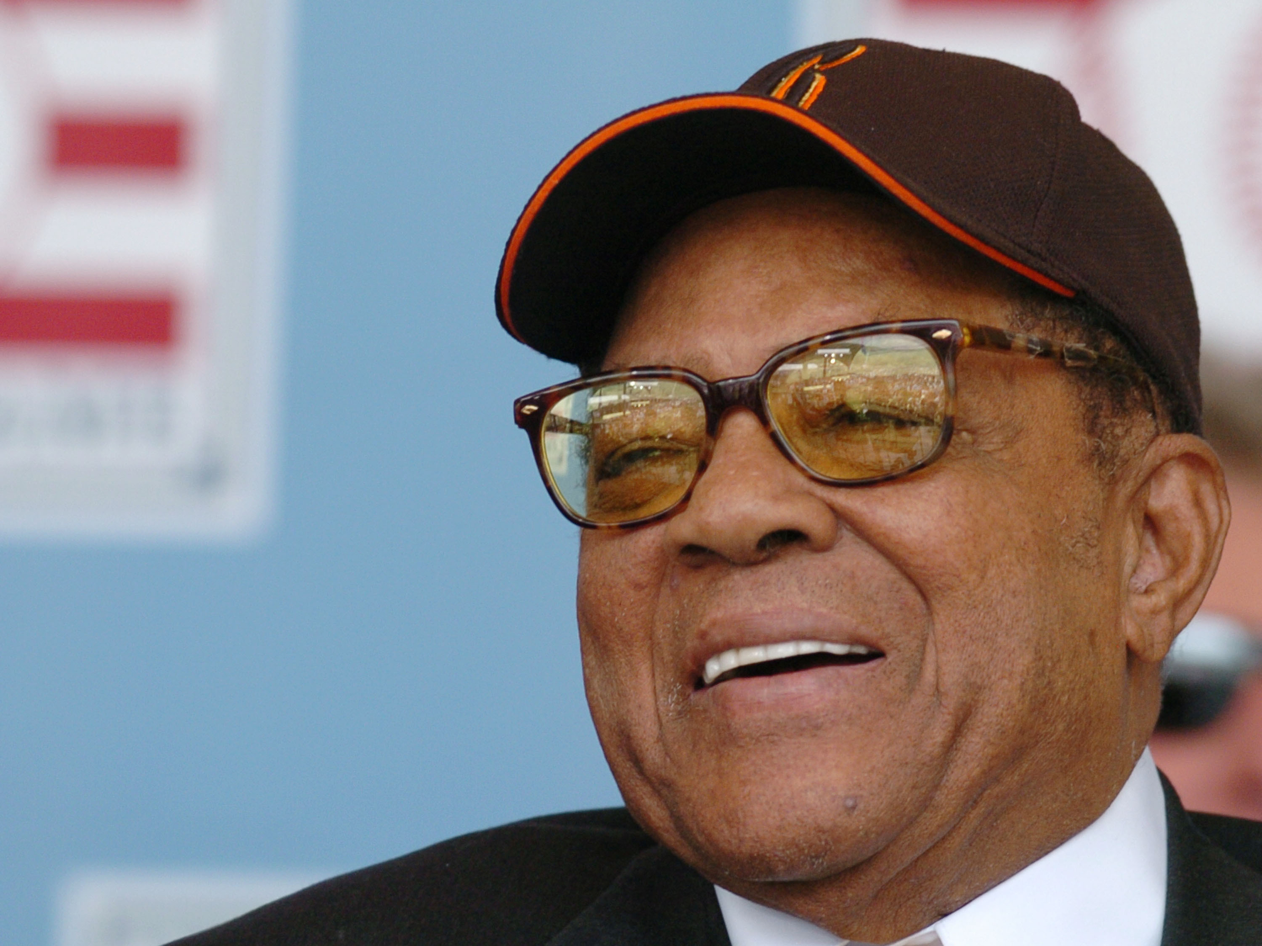 Willie Mays is widely considered the best baseball player in history. His speed, his hitting and overall understanding of the game. He's shown here at the 2004 Baseball Hall of Fame induction ceremonies in Cooperstown, N.Y.