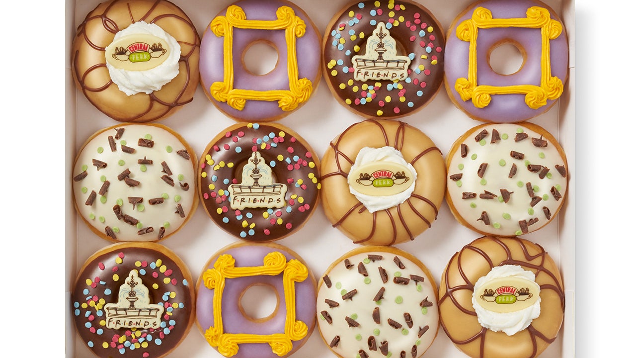 Krispy Kreme cooks up 'Friends'-themed doughnuts, but not in US