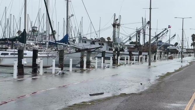 Stormy weather in Corpus Christi, Texas