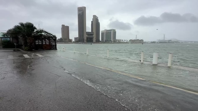 Stormy weather in Corpus Christi, Texas